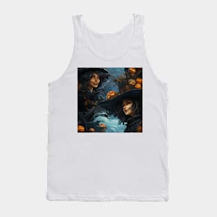 Halloween Monsters 22 - Witch Tank Top